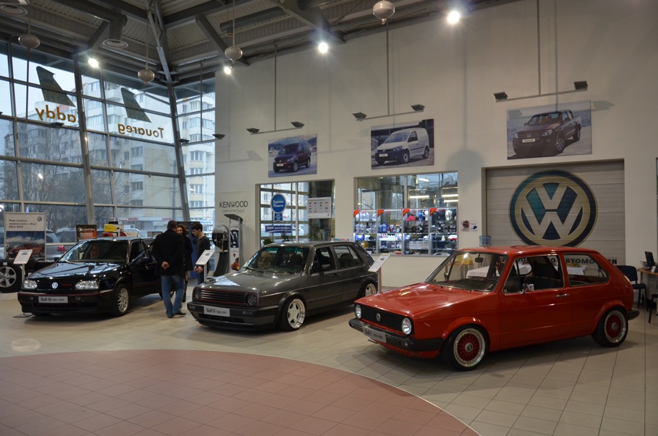 MK3 на презентації нового VW Golf 7 2