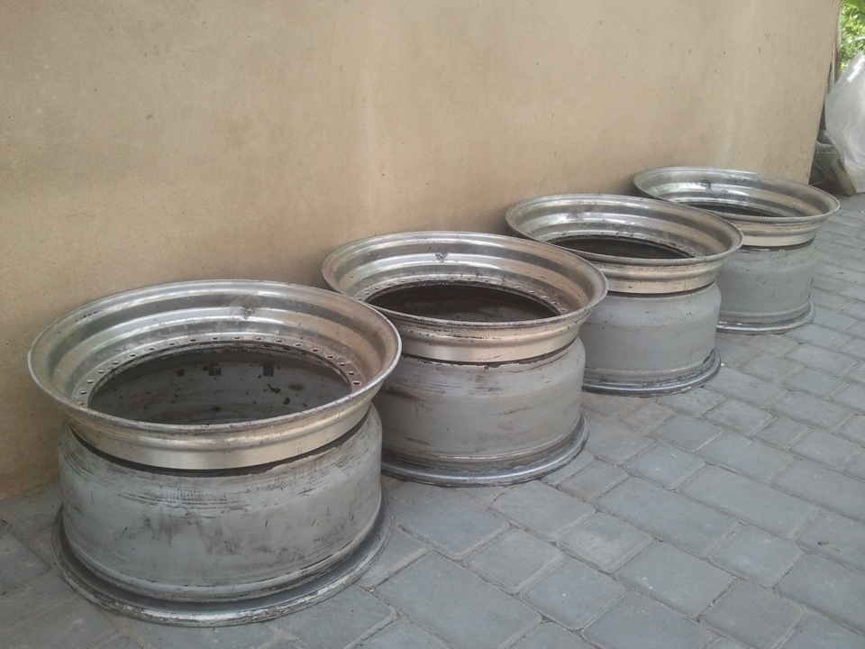 3-piece forged 16x9 1