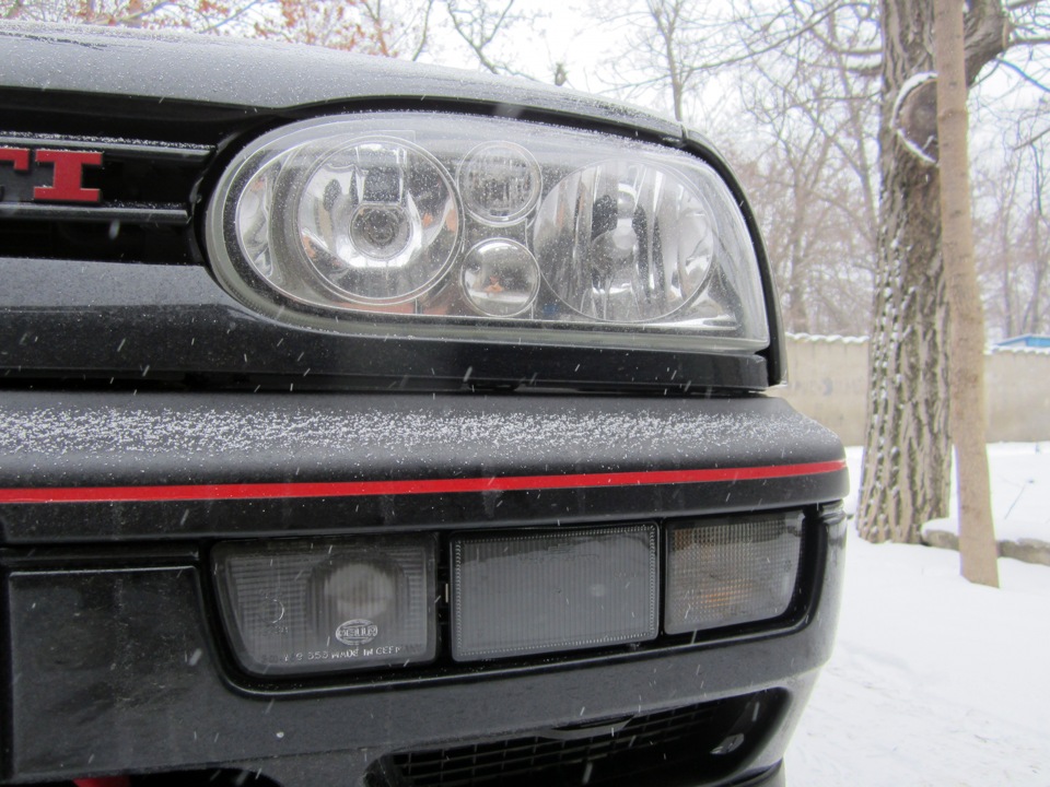 ПТФ Hella Black + полірування скла для MK3 4