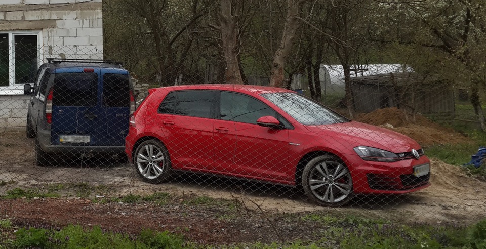 Neptune R18 на GOLF GTI MK7 + заглушки або операція рушкіроп 1