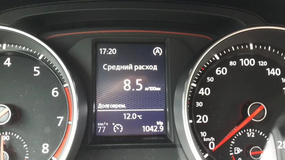 Витрата на GTI MK7 DSG