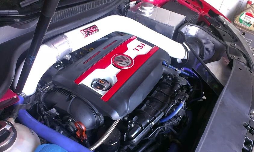 cold air intake injen modifed + methanol fuel tank 2