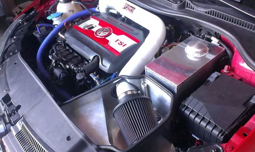 cold air intake injen modifed + methanol fuel tank 3