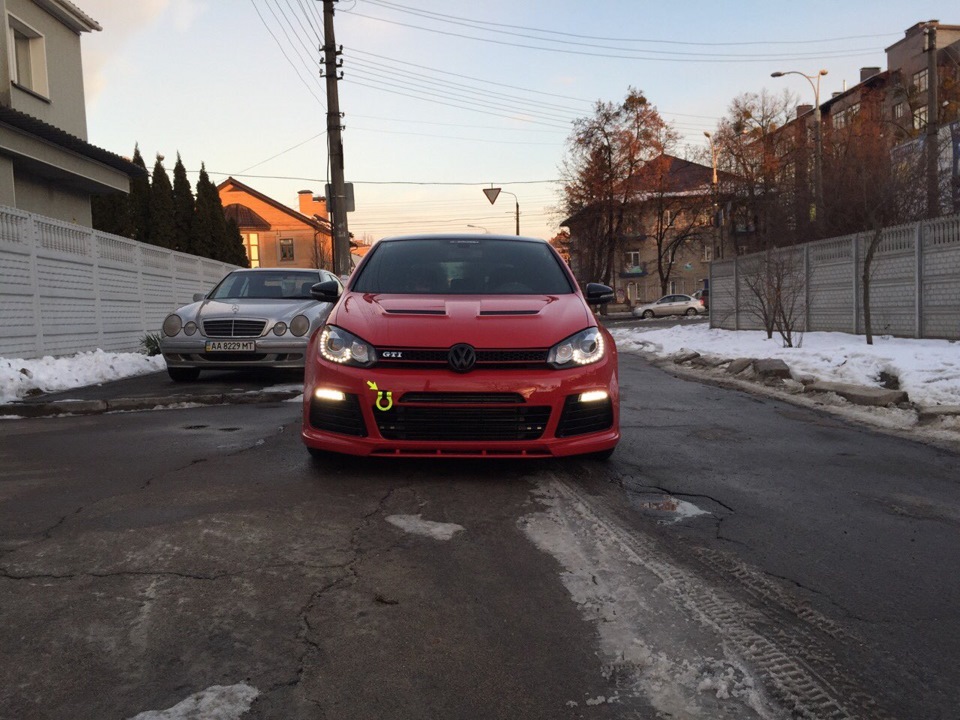Фінальний вид обважування для мого GTI 1