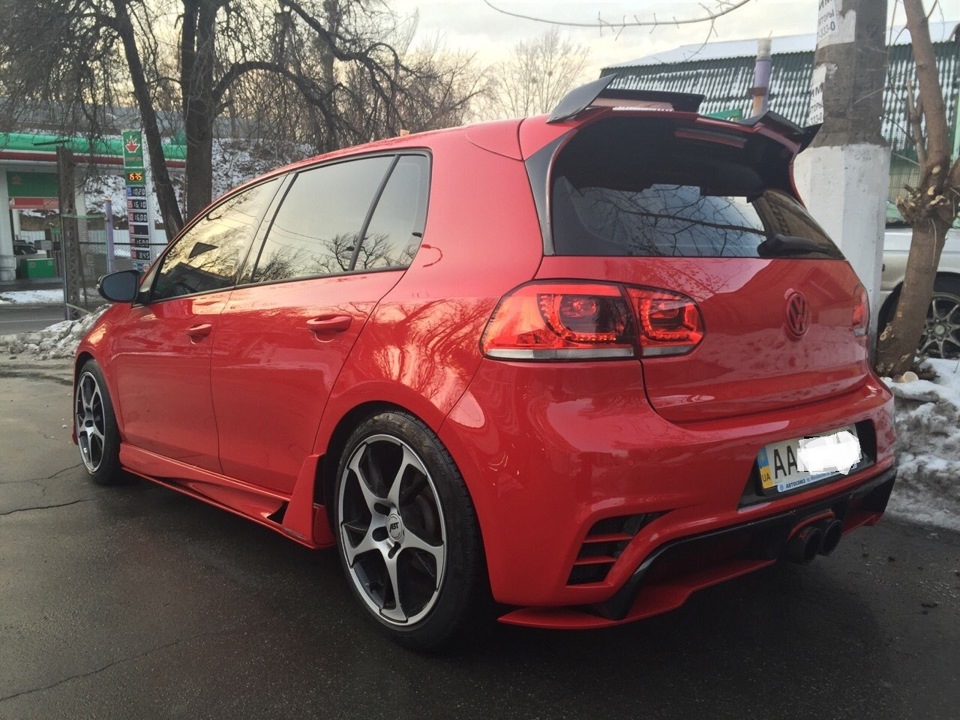 Фінальний вид обважування для мого GTI 5