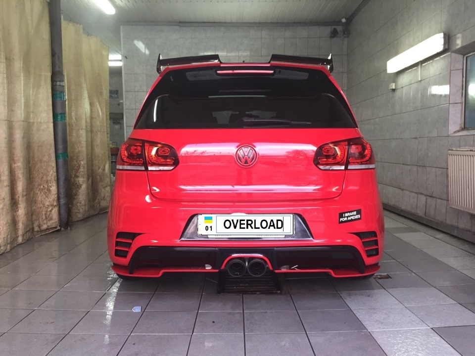 Фінальний вид обважування для мого GTI 4