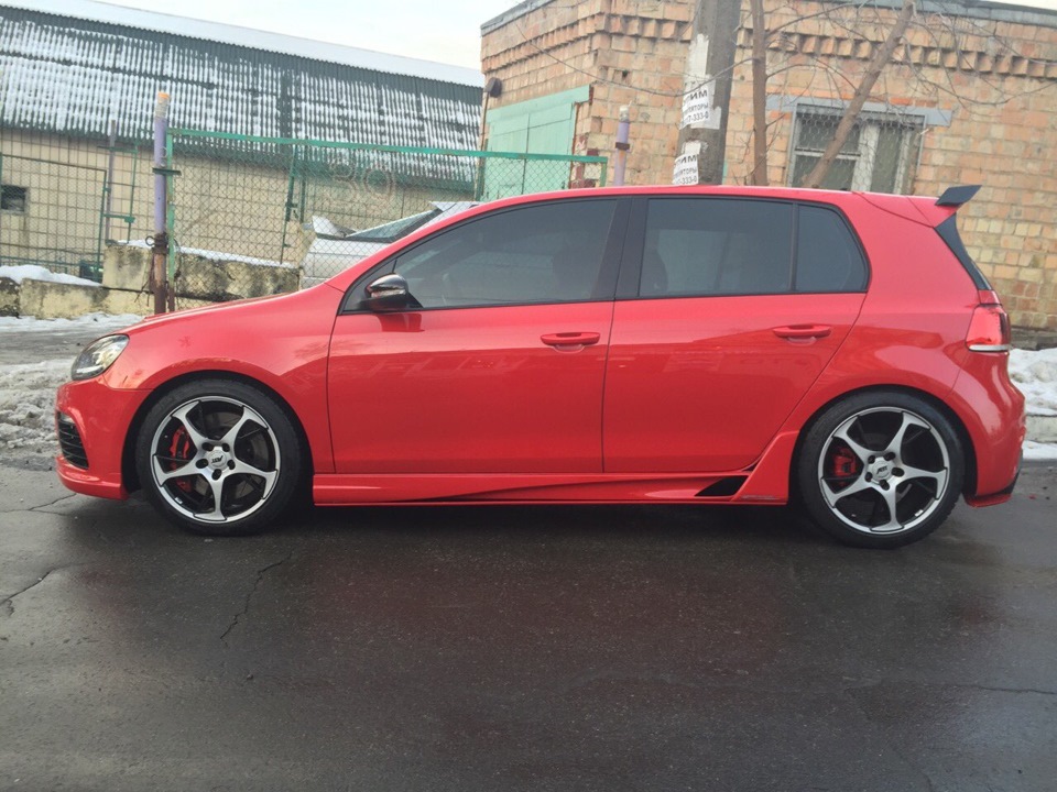 Фінальний вид обважування для мого GTI 3