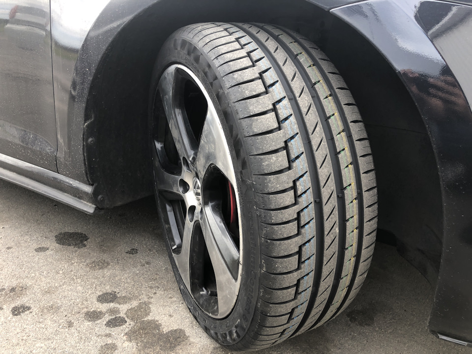настав час поміняти гуму Brigestone Potenza RE97AS M+S на Continental ContiPremiumContact 6 2