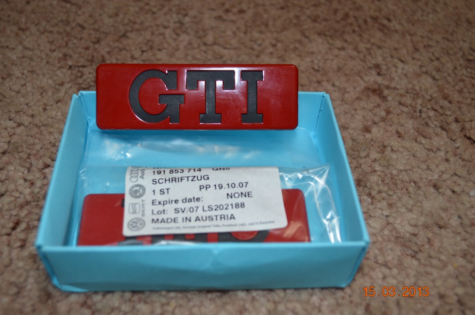 Шильдік GTI 4