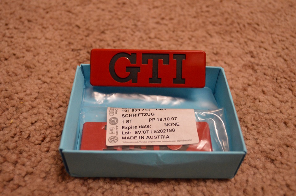 Шильдік GTI 5