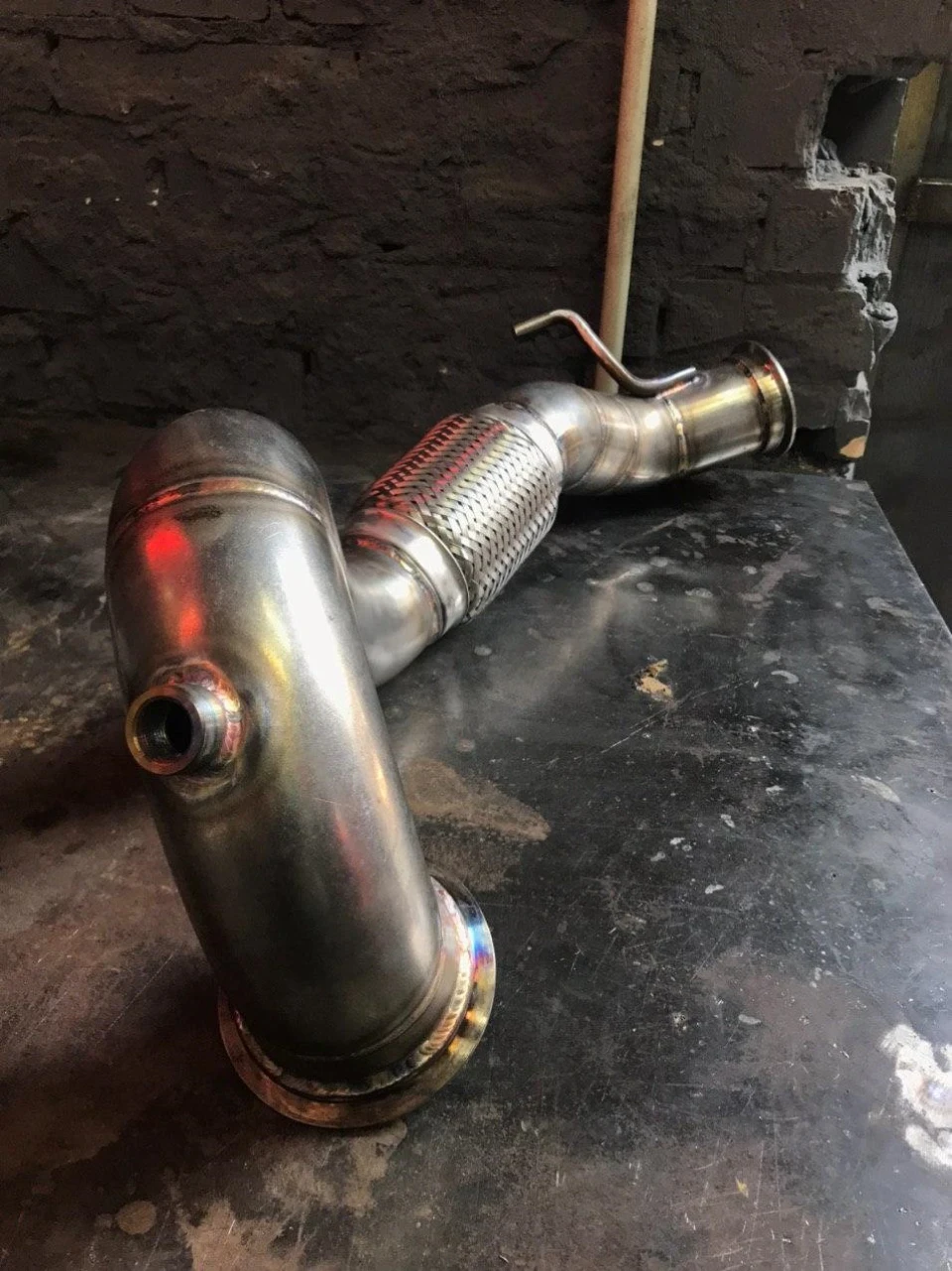 11. Downpipe та видалення резонатора