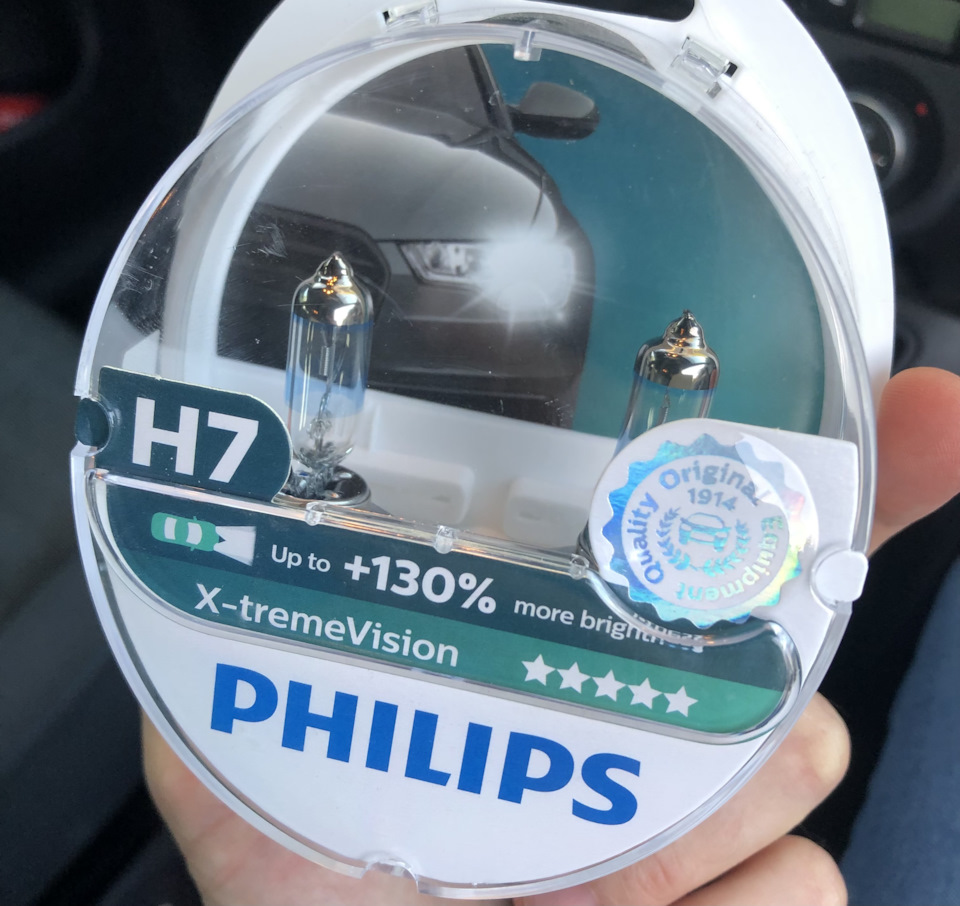 Нове світло Philips X-treme vision +130 1