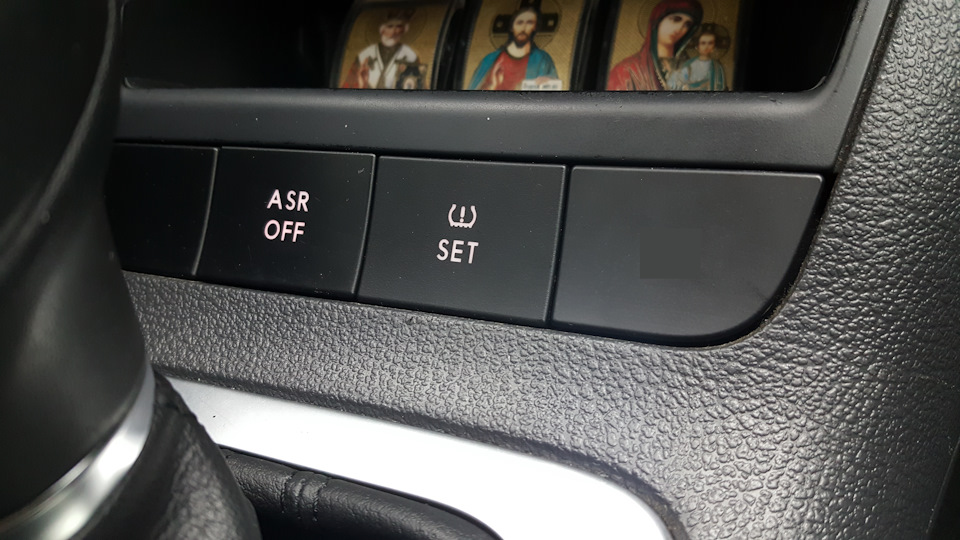 Кнопка SET для непрямого моніторингу тиску в шинах (TPMS) 2