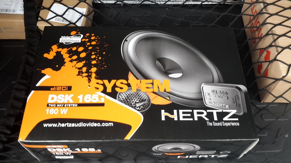 Заміна штатної акустики на Hertz DSK 165.3 1