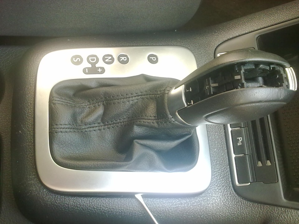 GOLF 1.4 TSI Зняття чохла ручки КПП DSG + Бонус підлокітник 3