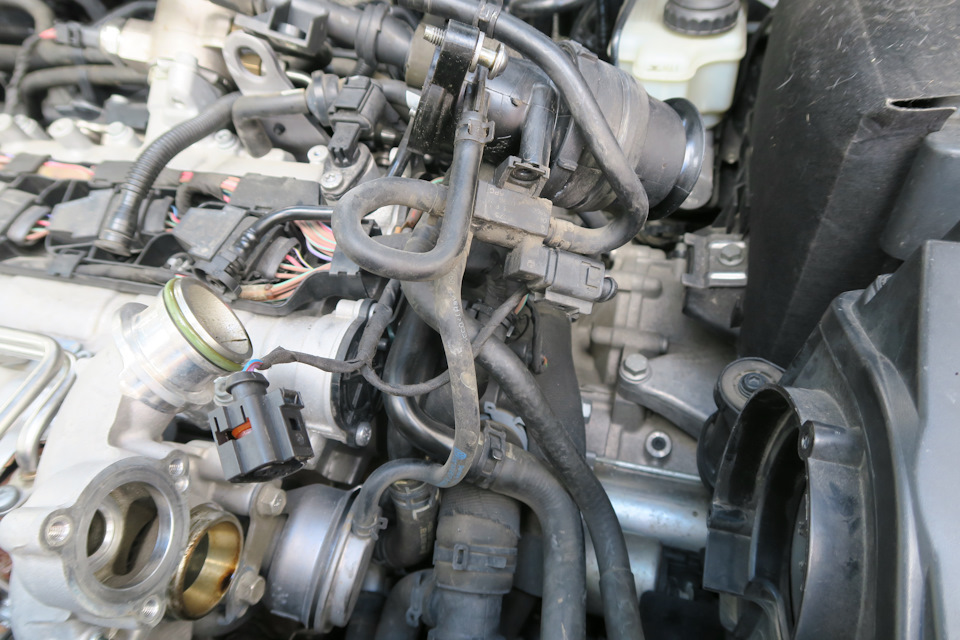 Запітніння турбіни 1,4 tsi 4