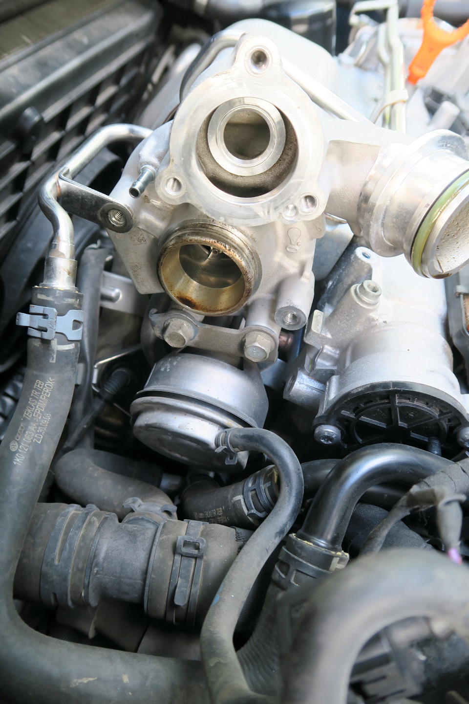 Запітніння турбіни 1,4 tsi 2