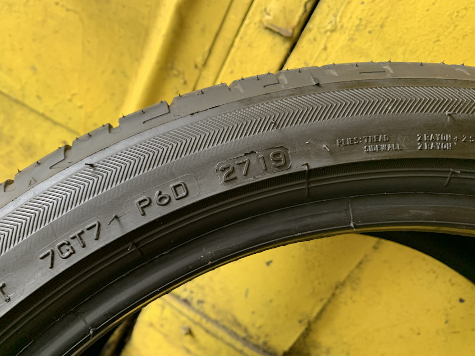 Продано шини Bridgestone Potenza S001 з пробігом 300 км 2