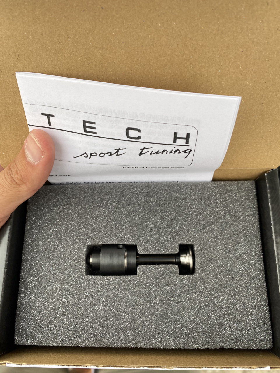 Вставка в ТНВД autotech + пружинка кастом 4