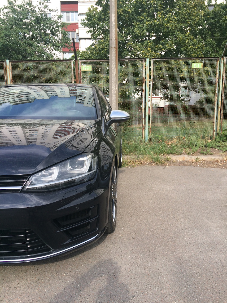 Крила srs-tech та диски Rays Volk Raysing 5