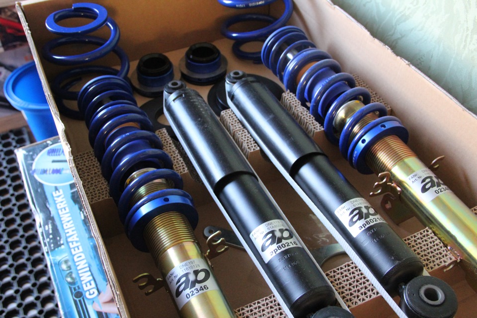 Coilover AP + задні важелі керування від Silverproject.pl 2