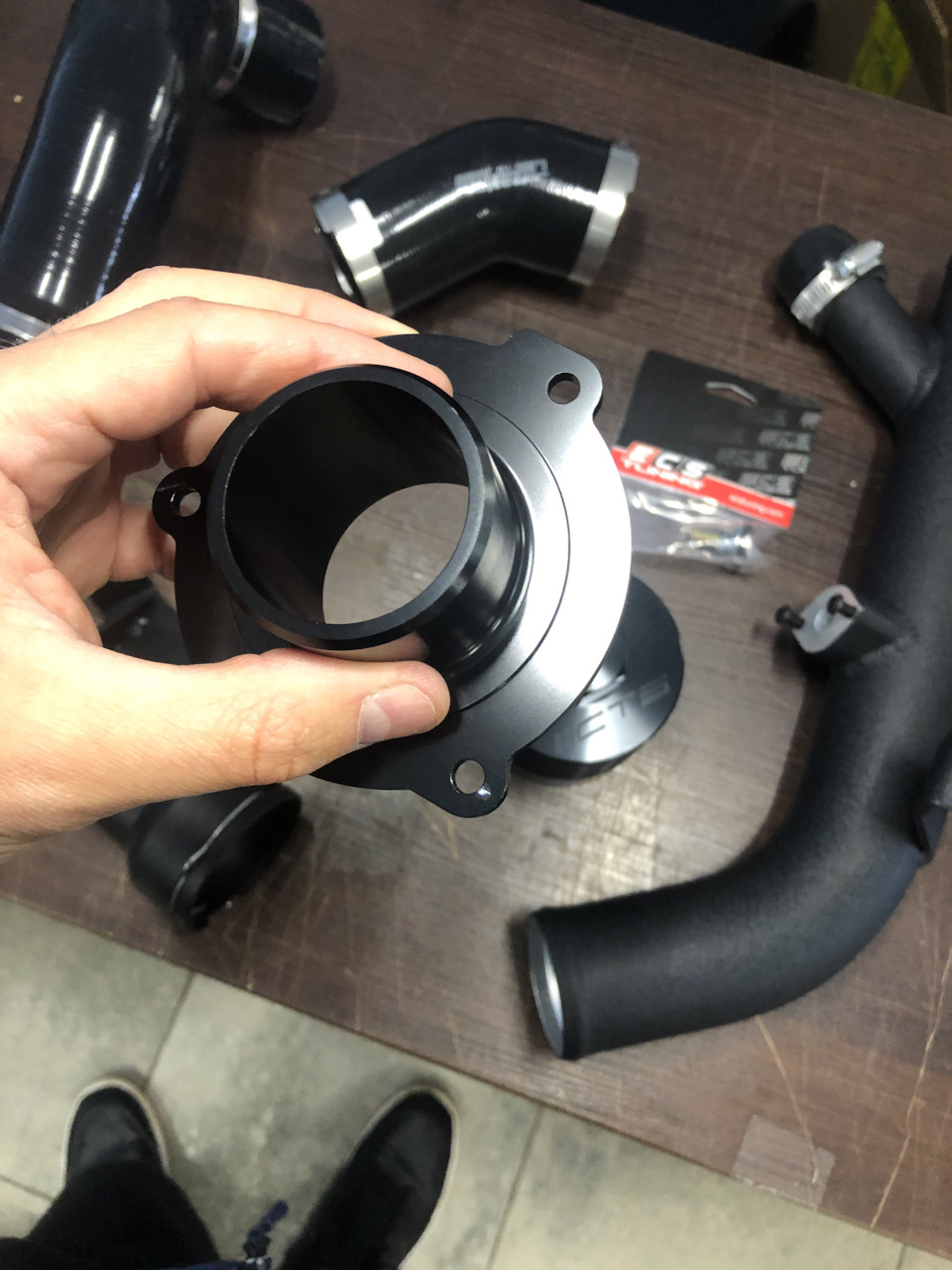 Встановлення пайпінгів інтеркулера та turbo muffler delete 2
