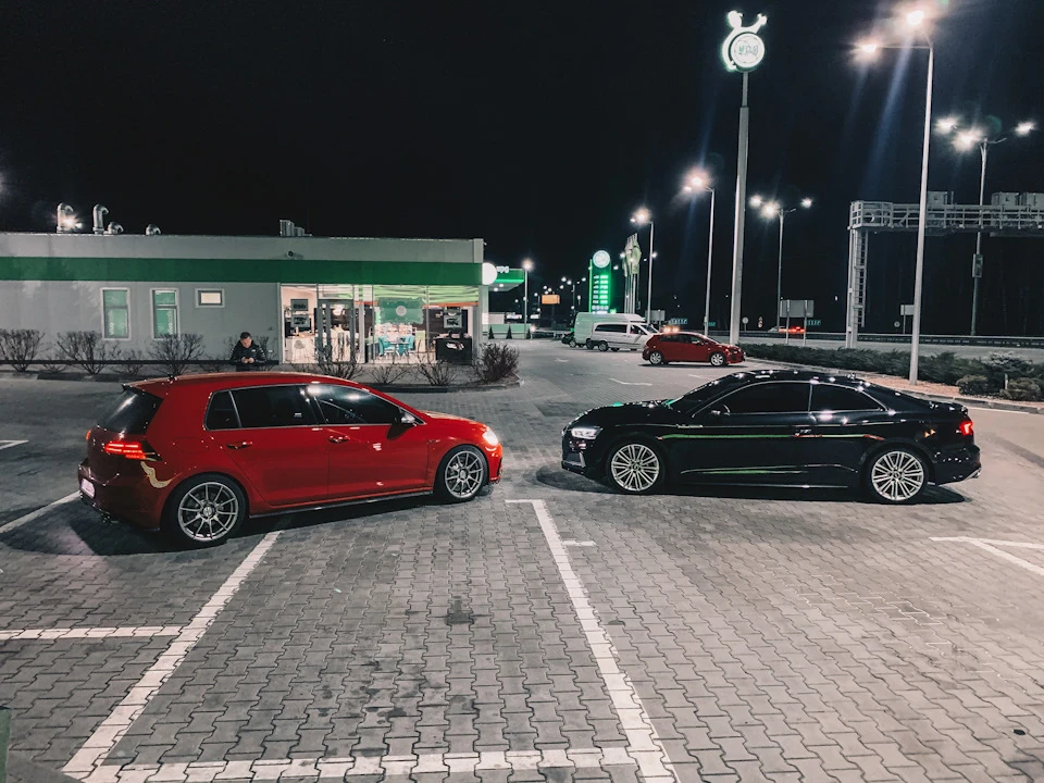 ЗАРУБА | Audi S5 440 hp vs Golf R 7.5 400 hp