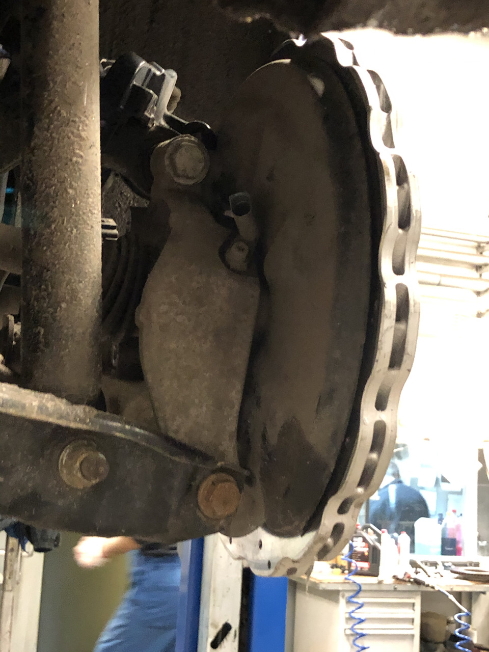 16. Rear brake upgrade fail 3