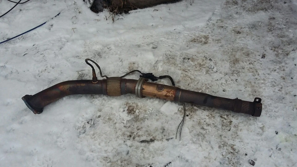 Даунпайп 3