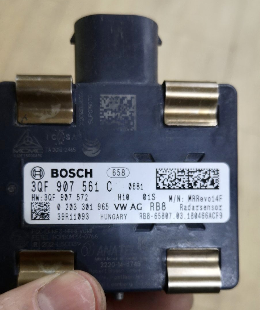 Ретрофіт. ACC + FrontAssist 1