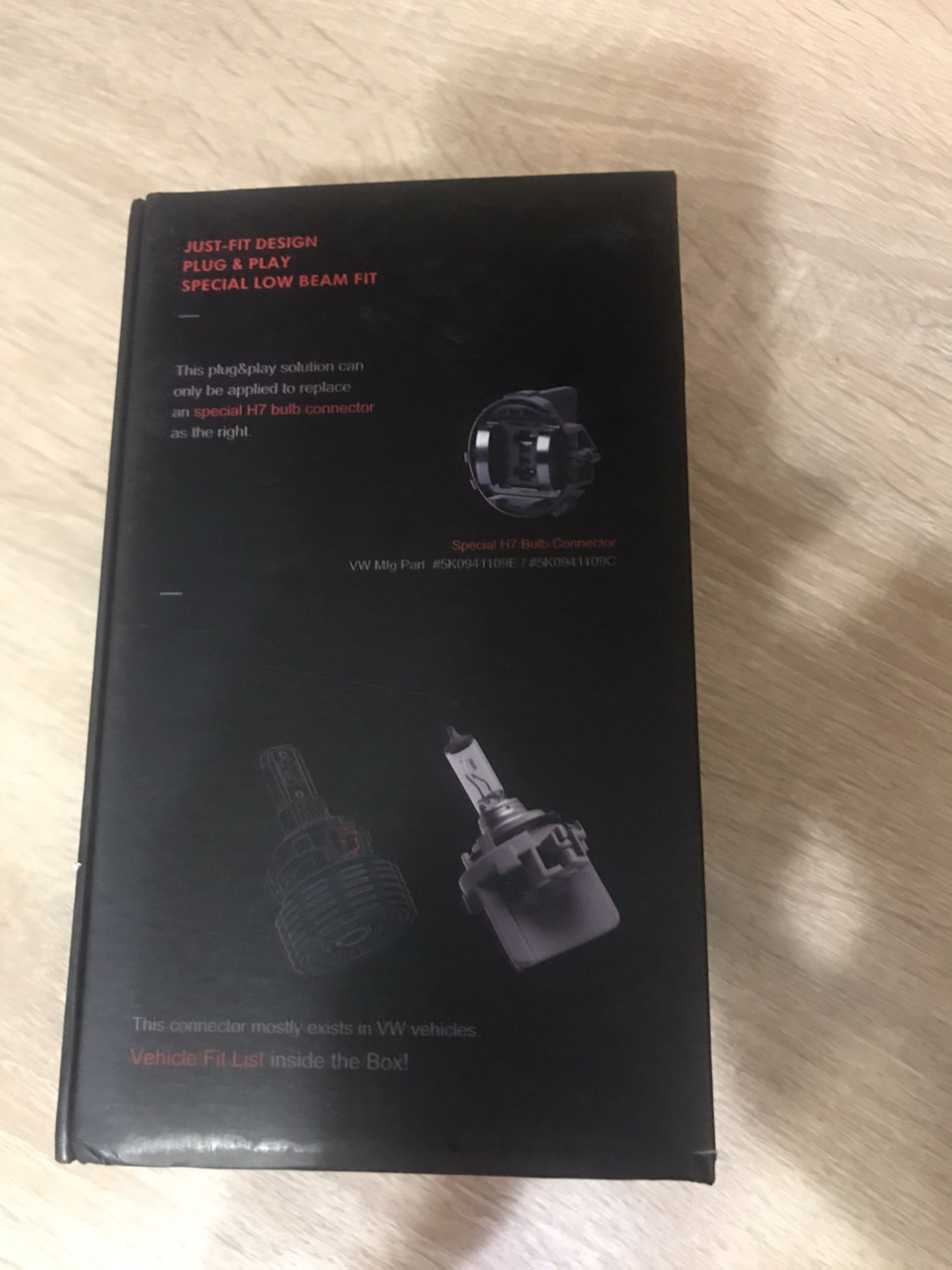 Встановлення LED ламп у ближнє світло 3