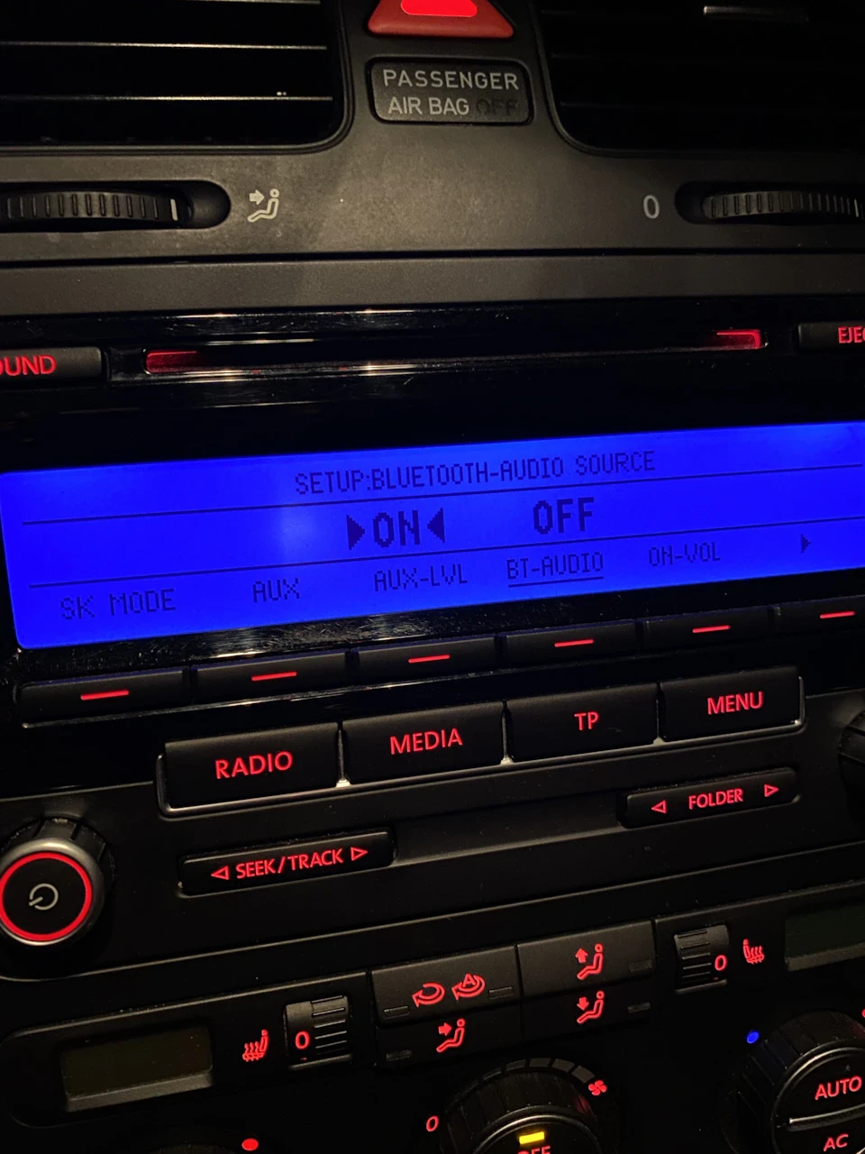 Штатний bluetooth на rcd-310