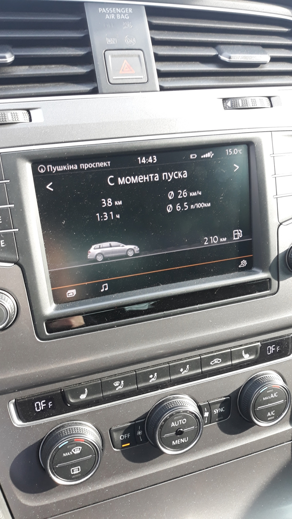 Витрата по місту 1.6/110 л.с. 1