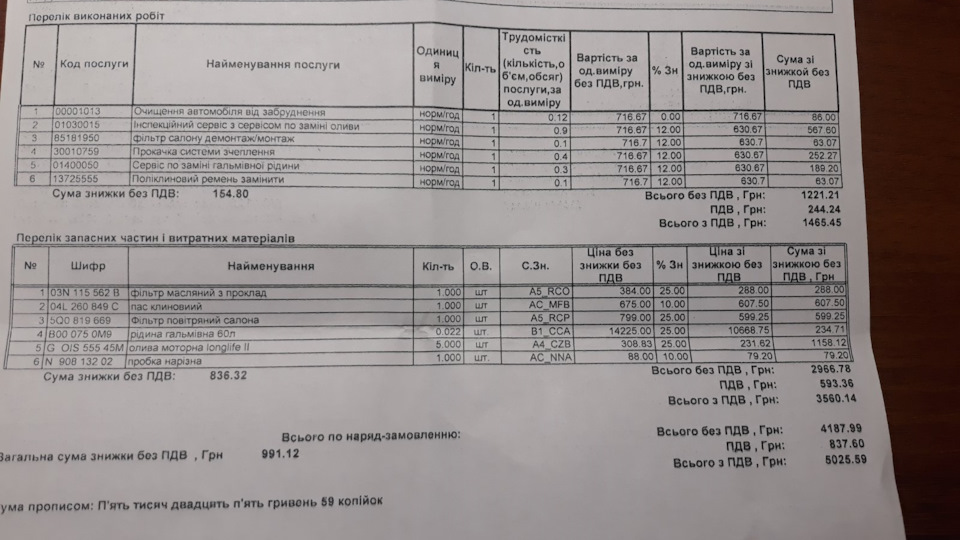 Заїхав на заміну мастила у офіціалів. 1