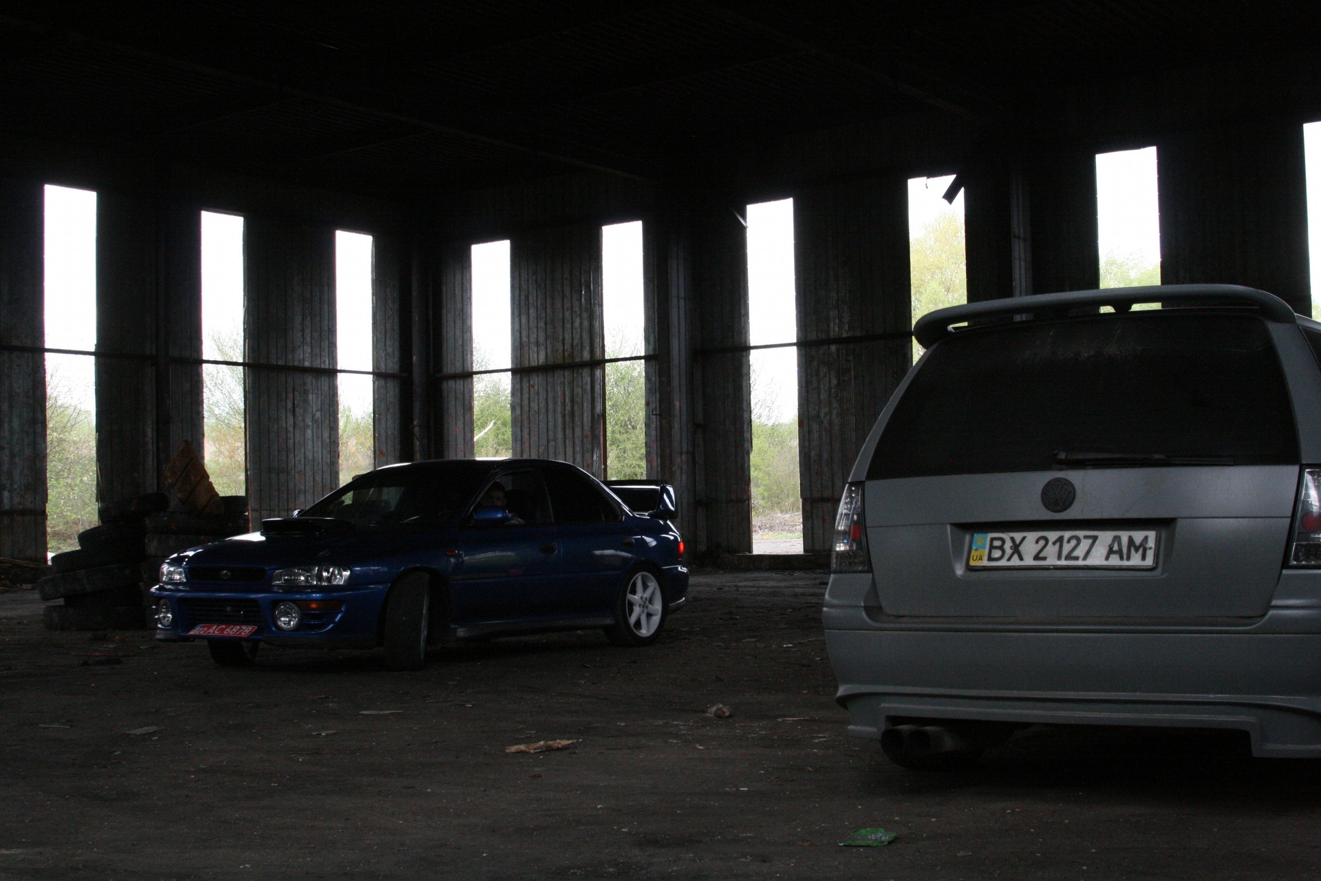 Golf and WRX STI 4