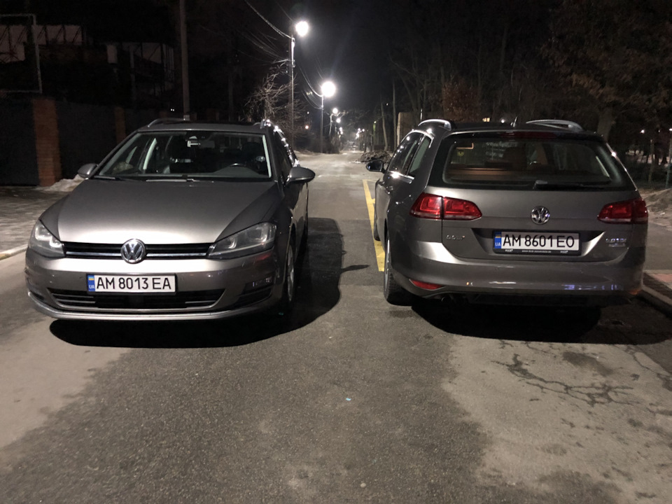 Зустрілися Golf і Golf😀 Що краще 1.6tdi(5мкпп) Highline або 2.0tdi Comfortline(DSG)? 1