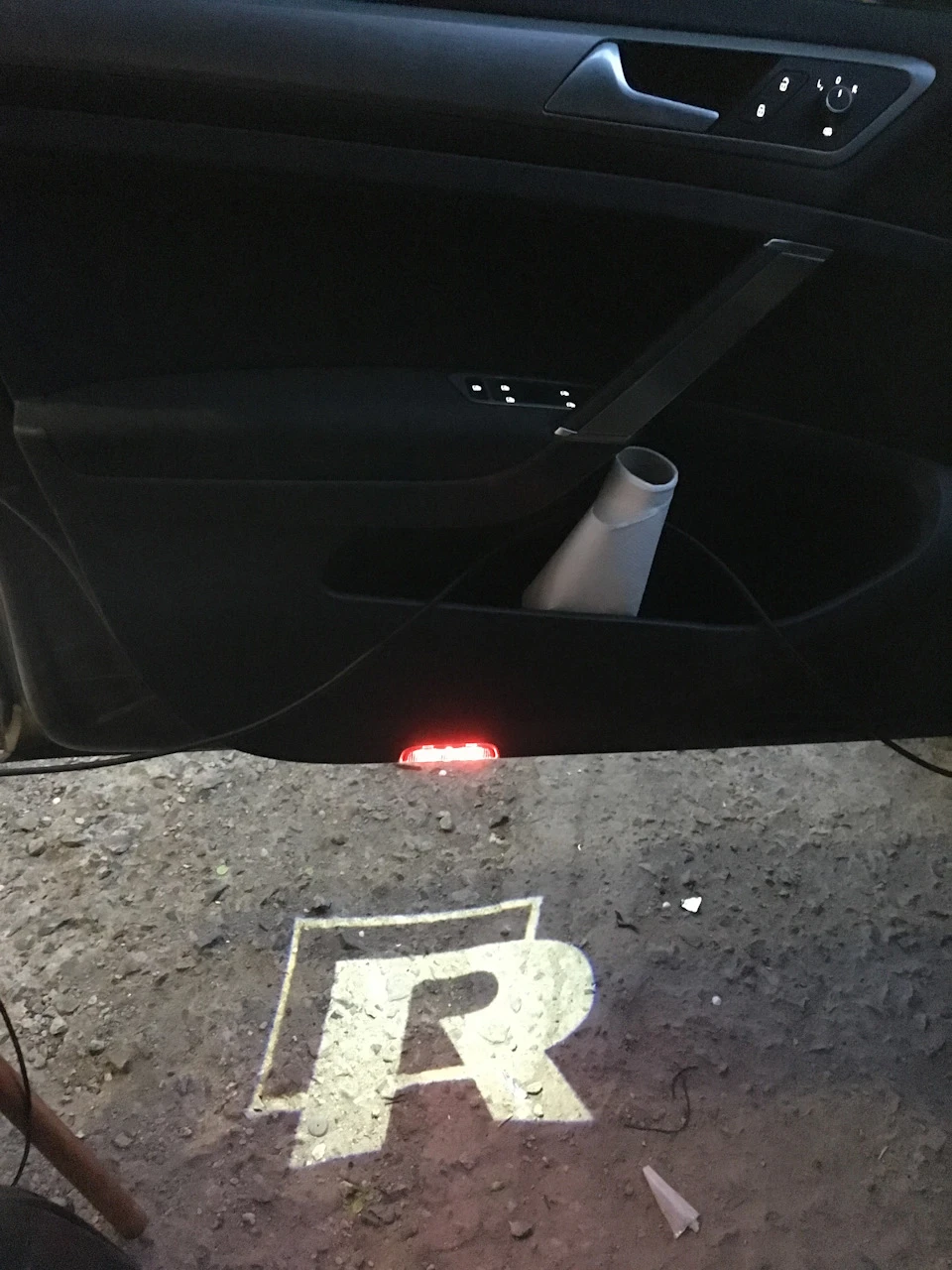 Встановлення LED підсвічування у двері.