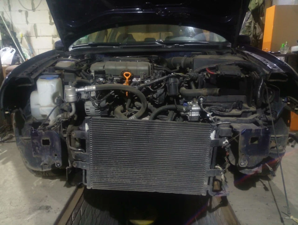 Заміна радіатора VW Golf 4