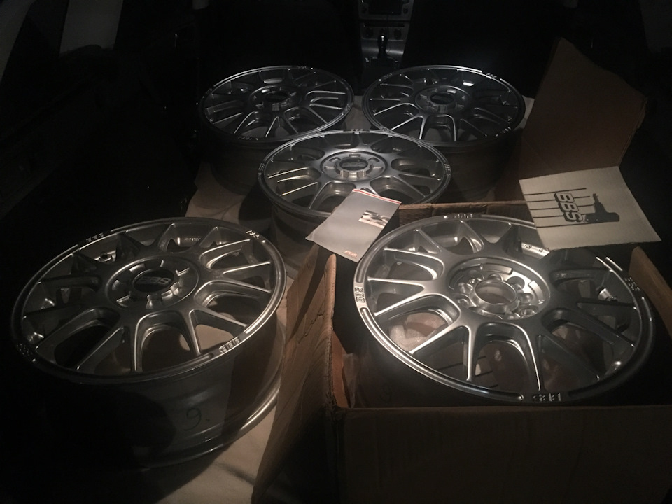 Диски для вагона BBS RF317 17x7 5x112 ET52 2