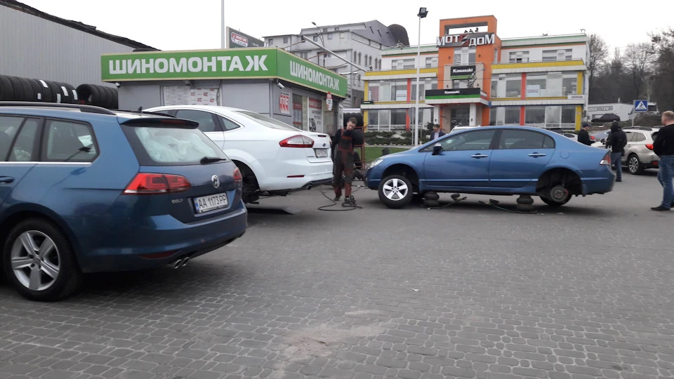 Перевзуття_Зима (Sava Eskimo 205/55R16)>>>Літо(Fulda EcoControl HP 205/55R16 91H)