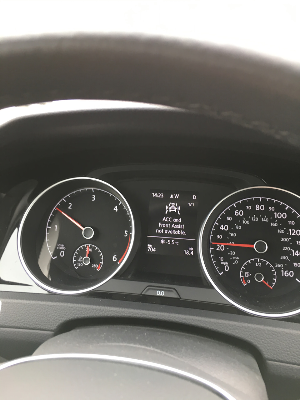 Відмова Front assist 1