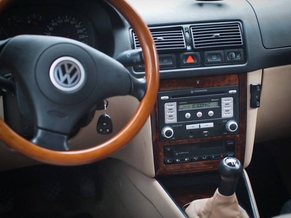 Заміна Автомагнітоли на штатну VW Rmt100 4