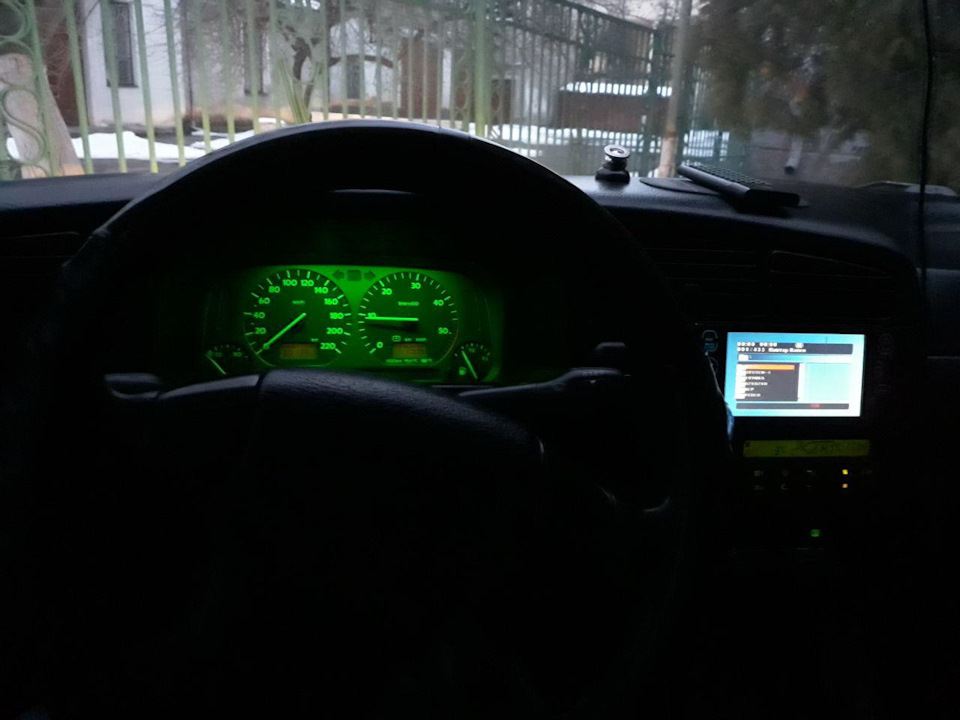 Переробка підсвічування панелі приладів Golf 3 2