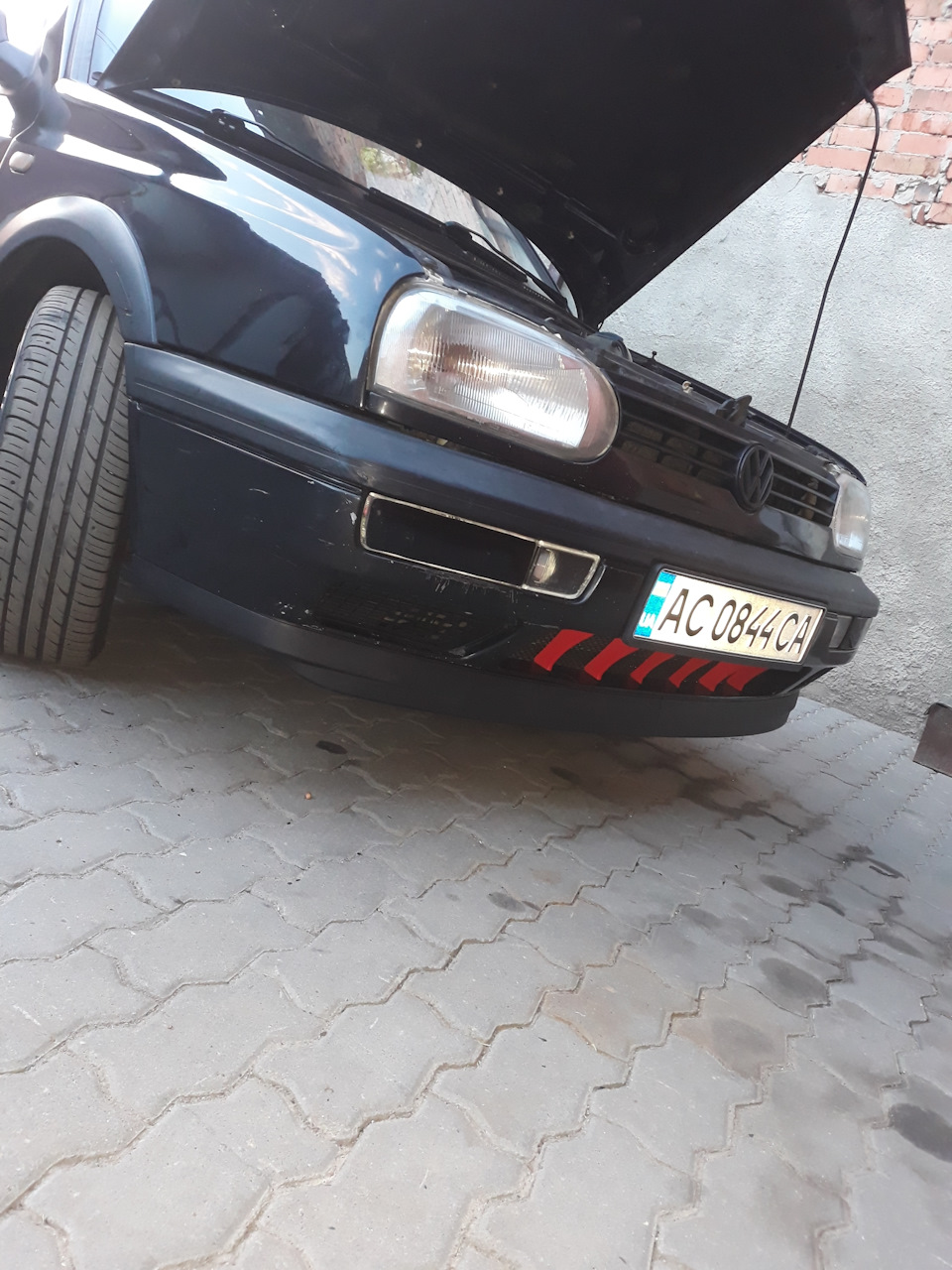 Передня губа для VW GOLF III Variant 1