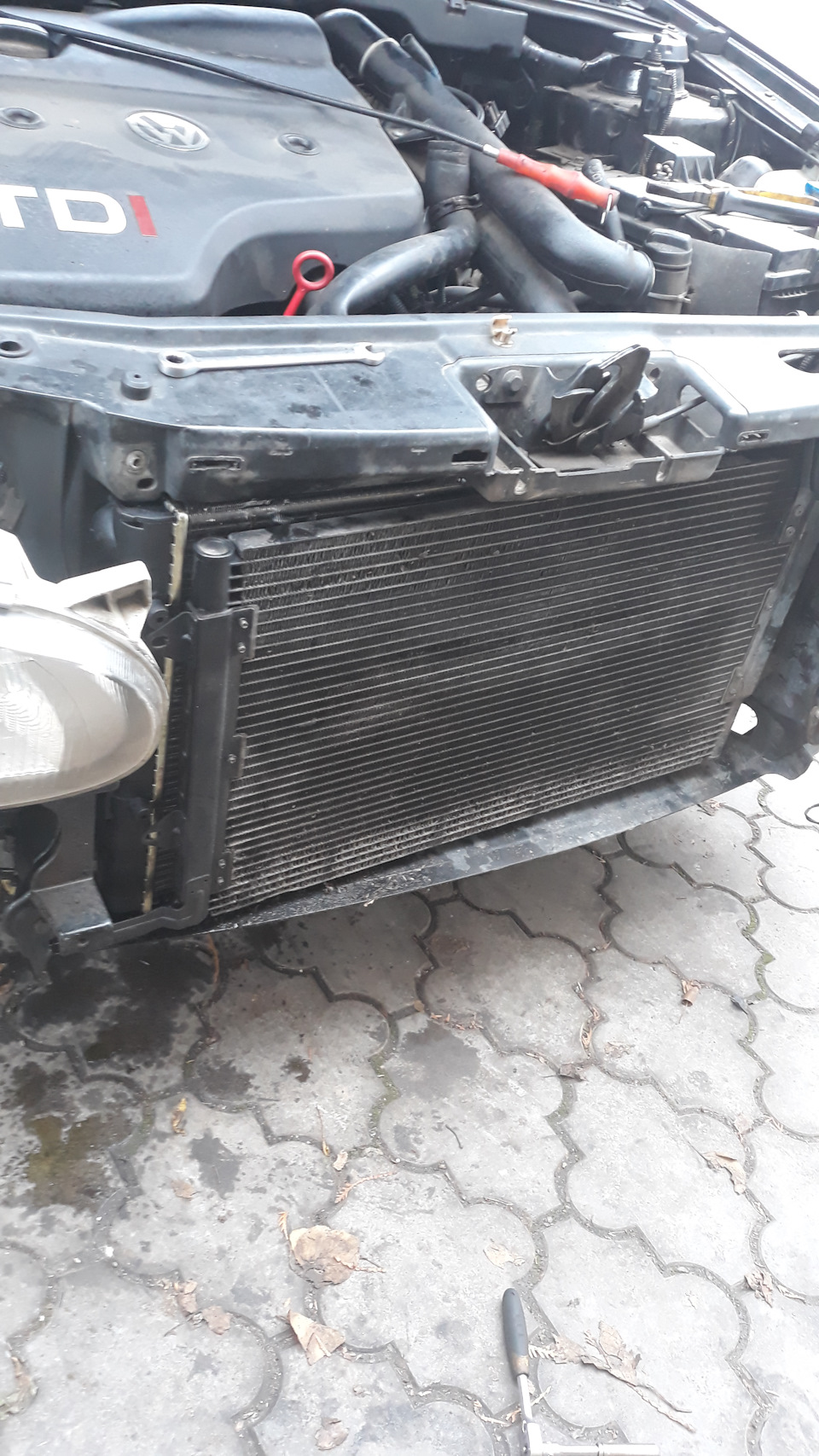 Заміна радіатора Гольф 3 3