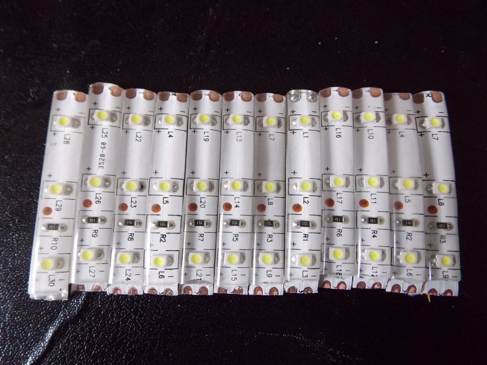 ДХО з LED стрічкою в оптику DEPO 2