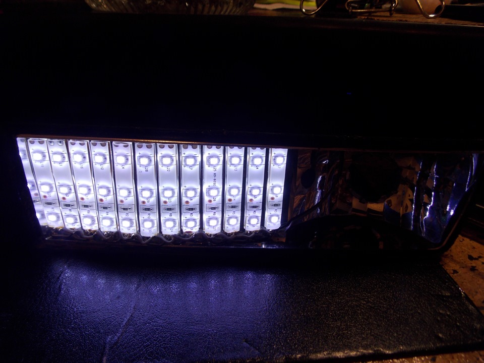 ДХО з LED стрічкою в оптику DEPO 5