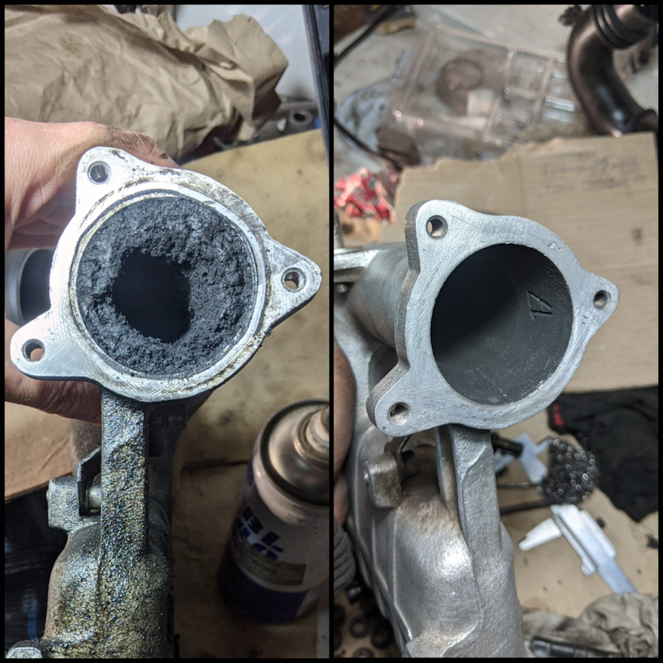 300 тис. пробігу на 1.9 TDI EGR, чистка EGR, впуск до/після 2