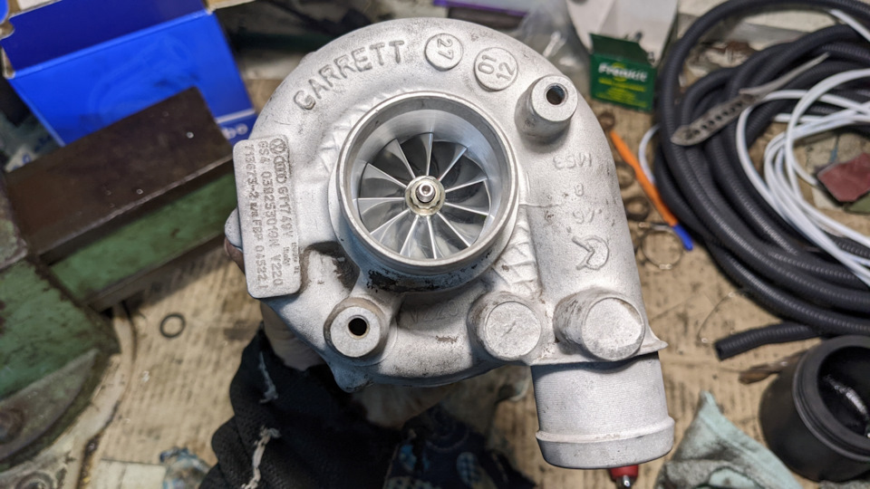 Дубль 2/Гібрид у рідному колекторі 1.9TDi GTB1752 2