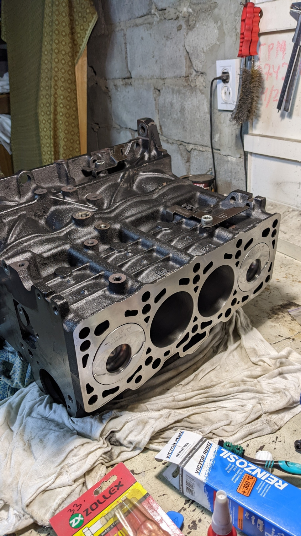 Кап-ремонт двигуна, посилений блок 1.9TDi ТНВД(ALH) на основі 1.9TDI PD(AWX) 1